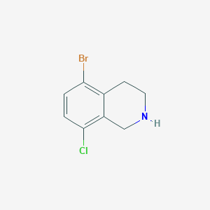 5-Bromo-8-chloro-1,2,3,4-tetrahydroisoquinoline