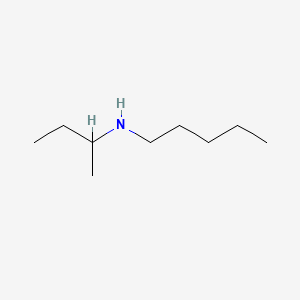 molecular formula C9H21N B14672798 N-(Butan-2-yl)pentan-1-amine CAS No. 41781-25-3