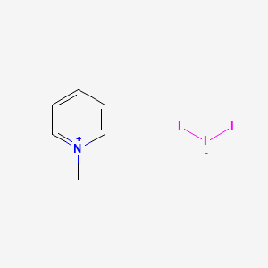 molecular formula C6H8I3N B14672820 1-Methylpyridin-1-ium;triiodide CAS No. 36968-39-5