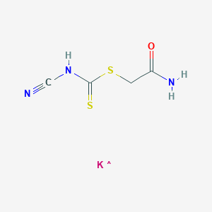 molecular formula C4H5KN3OS2 B14673023 CID 24199508 