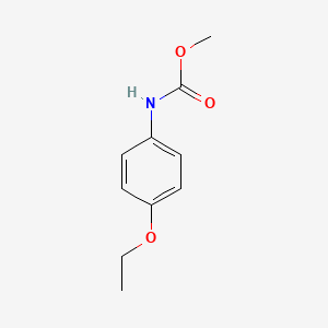molecular formula C10H13NO3 B14673396 Methyl n-(4-ethoxyphenyl) carbamate CAS No. 35407-50-2