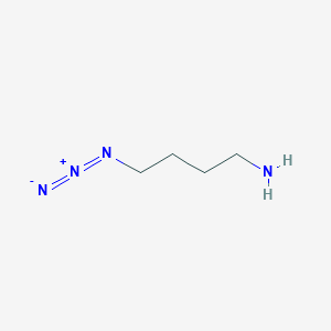 molecular formula C4H10N4 B146735 4-Azidobutan-1-amine CAS No. 88192-20-5