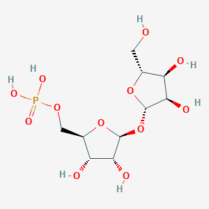 molecular formula C10H19O12P B14673815 Ribf5P(b1-1b)Ribf CAS No. 43019-47-2
