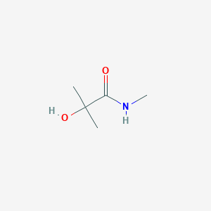 molecular formula C5H11NO2 B14673825 2-Hydroxy-N,2-dimethylpropanamide CAS No. 39961-72-3