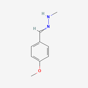 molecular formula C9H12N2O B14673858 1-(4-Methoxybenzylidene)-2-methylhydrazine CAS No. 38327-03-6