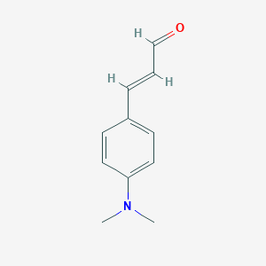 molecular formula C11H13NO B146742 4-Dimethylaminocinnamaldehyde CAS No. 6203-18-5