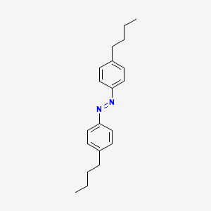 molecular formula C20H26N2 B14674255 (E)-Bis(4-butylphenyl)diazene CAS No. 37592-94-2