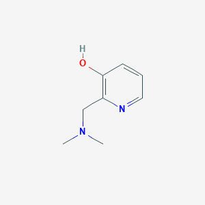 molecular formula C8H12N2O B146744 2-((Dimethylamino)methyl)pyridin-3-ol CAS No. 2168-13-0