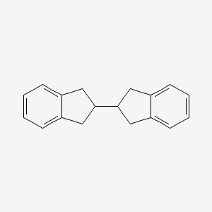 molecular formula C18H18 B14674452 2,2'-Biindanyl CAS No. 39060-95-2