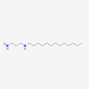 molecular formula C16H36N2 B14674495 N~1~-Tridecylpropane-1,3-diamine CAS No. 40691-02-9