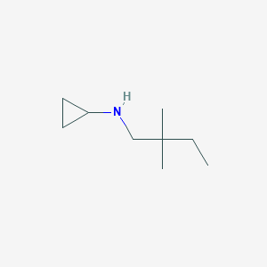 molecular formula C9H19N B1467453 N-(2,2-dimethylbutyl)cyclopropanamine CAS No. 1251264-20-6