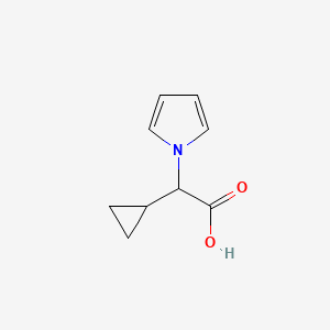 2-cyclopropyl-2-(1H-pyrrol-1-yl)acetic acid