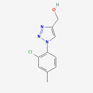 [1-(2-chloro-4-methylphenyl)-1H-1,2,3-triazol-4-yl]methanol