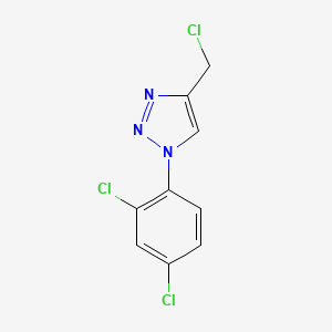 4-(chloromethyl)-1-(2,4-dichlorophenyl)-1H-1,2,3-triazole