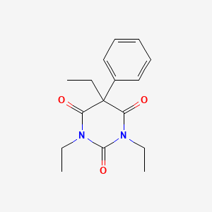 molecular formula C16H20N2O3 B14675089 Diethylphenobarbital CAS No. 38024-60-1
