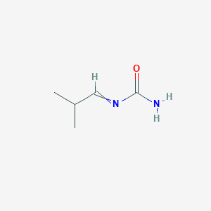 molecular formula C5H10N2O B14675306 N-(2-Methylpropylidene)urea CAS No. 31772-56-2