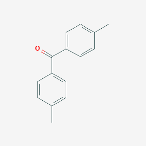 molecular formula C15H14O B146755 4,4'-Dimethylbenzophenone CAS No. 611-97-2