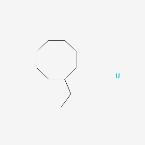 molecular formula C10H20U B14675651 Ethylcyclooctane;uranium CAS No. 37274-10-5