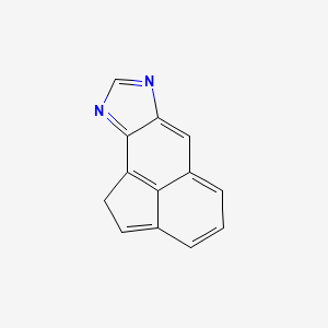 molecular formula C13H8N2 B14675758 1H-Acenaphtho[3,4-D]imidazole CAS No. 36723-13-4
