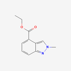 Ethyl 2-methyl-2H-indazole-4-carboxylate