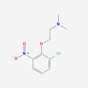 N-[2-(2-Chloro-6-nitrophenoxy)ethyl]-N,N-dimethylamine