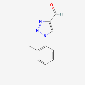 1-(2,4-dimethylphenyl)-1H-1,2,3-triazole-4-carbaldehyde
