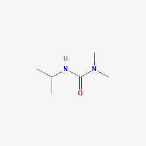 molecular formula C6H14N2O B14676011 N,N-Dimethyl-N'-propan-2-ylurea CAS No. 34862-63-0