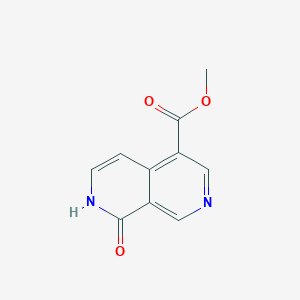 Methyl 8-oxo-7,8-dihydro[2,7]naphthyridine-4-carboxylate