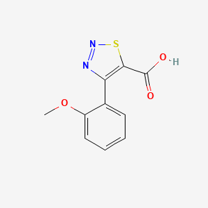 4-(2-Methoxyphenyl)-1,2,3-thiadiazole-5-carboxylic acid