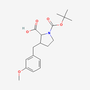 1-(tert-Butoxycarbonyl)-3-(3-methoxybenzyl)proline