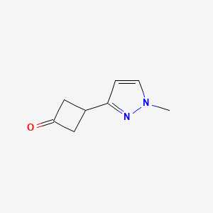 3-(1-Methyl-1H-pyrazol-3-yl)cyclobutanone