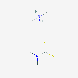 molecular formula C5H14N2S2 B146764 二甲基氨基二甲基二硫代氨基甲酸酯 CAS No. 598-64-1