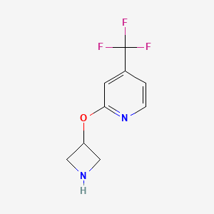 2-(Azetidin-3-yloxy)-4-(trifluoromethyl)pyridine