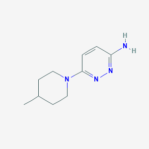 6-(4-Methylpiperidin-1-yl)pyridazin-3-amine