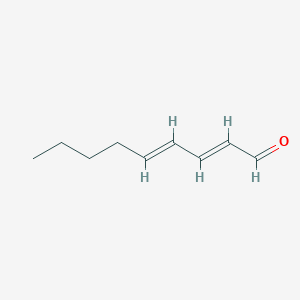 molecular formula C9H14O B146766 2,4-Nonadienal CAS No. 5910-87-2