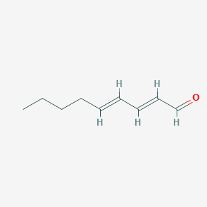 molecular formula C9H14O B146766 trans,trans-2,4-Nonadienal CAS No. 5910-87-2