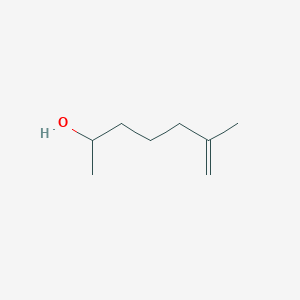 molecular formula C8H16O B14676703 6-Methylhept-6-en-2-ol CAS No. 32779-60-5