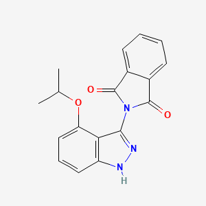 2-(4-Isopropoxy-1H-indazol-3-yl)-1H-isoindole-1,3(2H)-dione