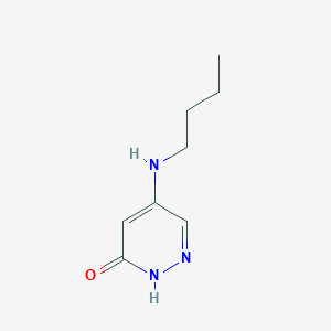 molecular formula C8H13N3O B1467680 5-(Butylamino)-3-pyridazinol CAS No. 1353500-61-4