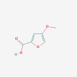 molecular formula C6H6O4 B14676810 4-Methoxyfuran-2-carboxylic acid CAS No. 32460-47-2