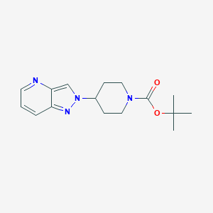 tert-Butyl 4-(2H-pyrazolo[4,3-b]pyridin-2-yl)-1-piperidinecarboxylate