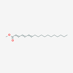molecular formula C19H32O2 B14676903 Methyl octadeca-2,4,6-trienoate CAS No. 29565-44-4