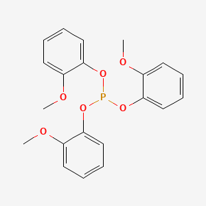 molecular formula C21H21O6P B14676912 Tris(2-methoxyphenyl) phosphite CAS No. 36370-75-9
