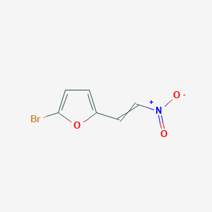 molecular formula C6H4BrNO3 B14676949 2-Bromo-5-(2-nitrovinyl)furan CAS No. 35950-29-9