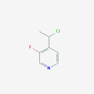4-(1-Chloroethyl)-3-fluoro-pyridine