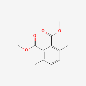 molecular formula C12H14O4 B14677108 Dimethyl 3,6-dimethylphthalate CAS No. 37902-49-1