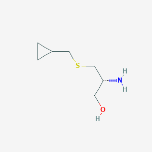 R-2-Amino-3-cyclopropylmethylsulfanyl-propan-1-ol