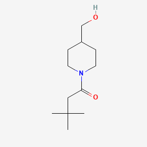 1-(4-(Hydroxymethyl)piperidin-1-yl)-3,3-dimethylbutan-1-one