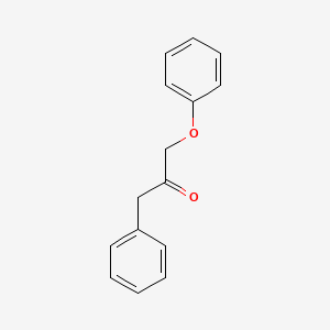 molecular formula C15H14O2 B14677390 1-Phenoxy-3-phenylpropan-2-one CAS No. 35855-76-6