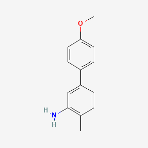 molecular formula C14H15NO B1467740 5-(4-Methoxyphenyl)-2-methylaniline CAS No. 761440-20-4